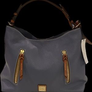 Dooney & Bourke (brand new) Cooper Hobo Bag-Blue